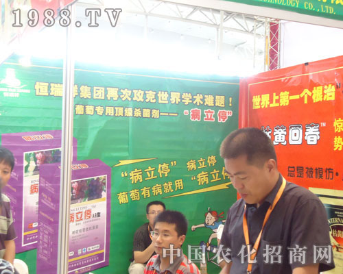 新疆農(nóng)資會上，恒瑞祥辛勤忙碌的背影