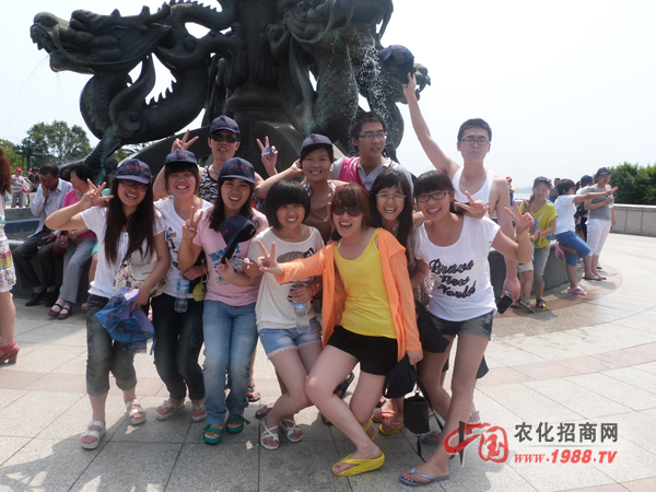 環(huán)海的劉公島美景留念