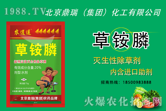草銨膦、草甘膦異丙胺鹽、草甘膦銨鹽有什么共同點？