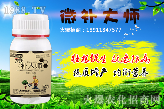 作物缺素危害大，怎么有效補充微量元素？“微補大師”多元素一起補！
