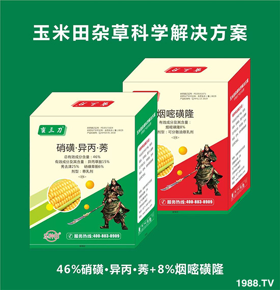     玉米花生是夏季的主要農(nóng)作物，種植面積大，產(chǎn)量高，效益好，但雜草防治卻令農(nóng)民朋友十分頭疼，既害怕藥害，又害怕防治效果不好。