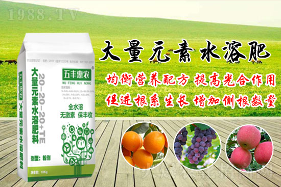 大量元素水溶肥好用么？大量元素水溶肥有哪些功效？