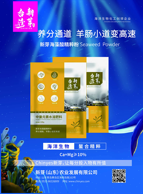 中量元素水溶肥料-新芽海藻酸精粹粉-臺灣新芽2