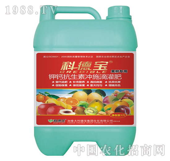 果樹(shù)專用氨基酸生物菌沖施滴灌肥-科德寶