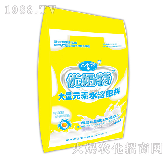 優(yōu)奶特大量元素水溶肥料（花果型）-農(nóng)達生化