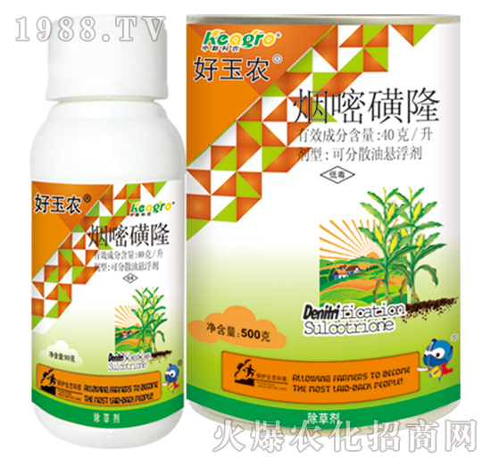 40克每升煙嘧磺隆-好玉農(nóng)-中新科農(nóng)