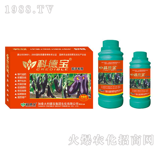茄子專用營養(yǎng)增產(chǎn)調(diào)理劑-科德寶