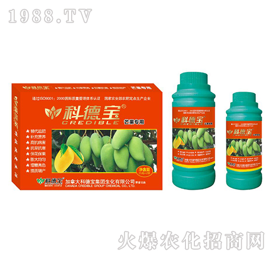 芒果專用營(yíng)養(yǎng)增產(chǎn)調(diào)理劑-科德寶