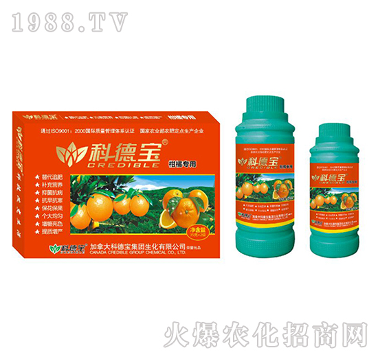 柑橘專用營養(yǎng)增產(chǎn)調(diào)理劑-科德寶