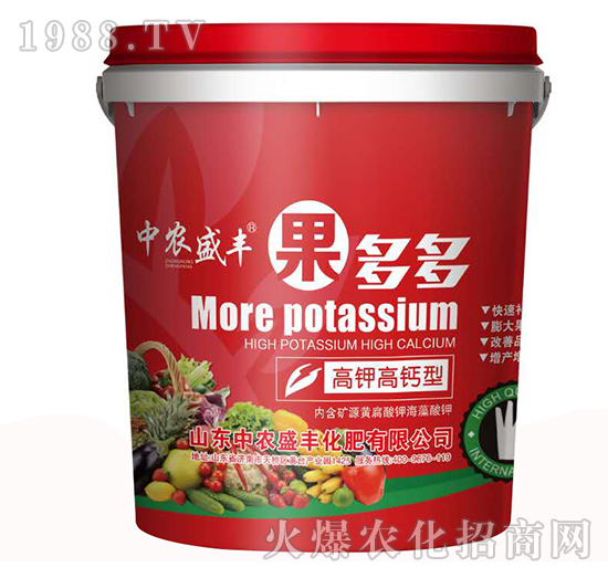 高鉀高鈣型-果多多-中農盛豐