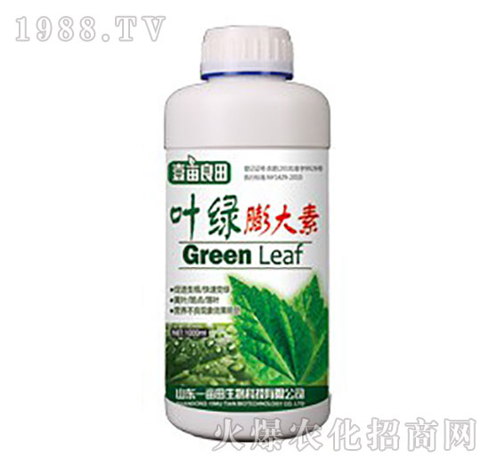 葉綠膨大素-壹畝良田