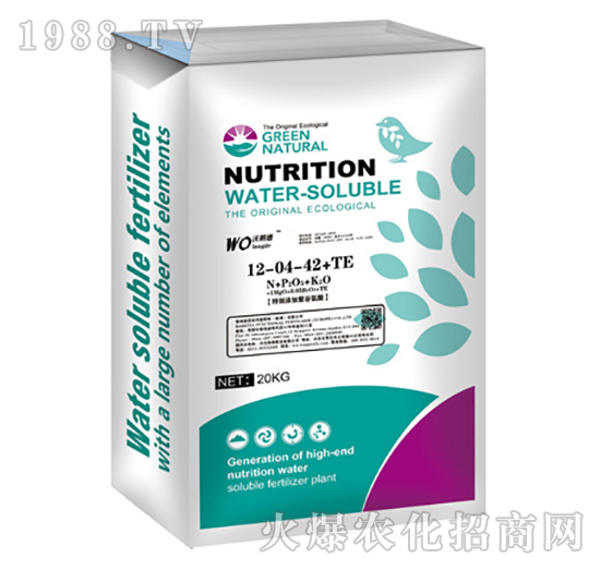 大量元素水溶肥料12-04-42+TE-沃朗德-騰森肥業(yè)