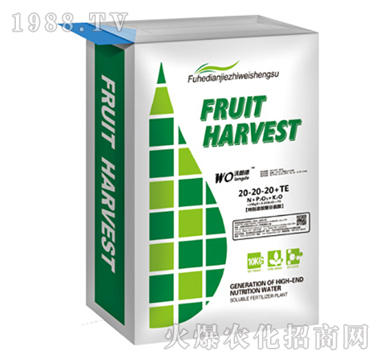 10kg大量元素水溶肥料20-20-20+TE-沃朗德-騰森肥業(yè)