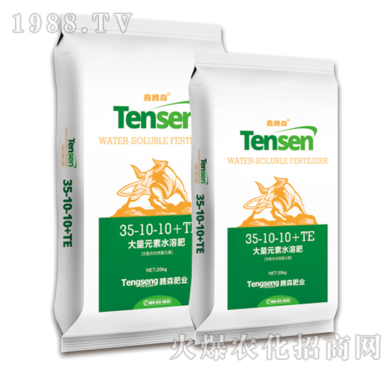 大量元素水溶肥料35-10-10+TE-鑫騰森-騰森肥業(yè)