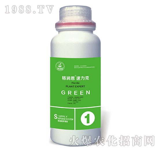 含腐植酸水溶肥料-速力克1-格潤(rùn)恩