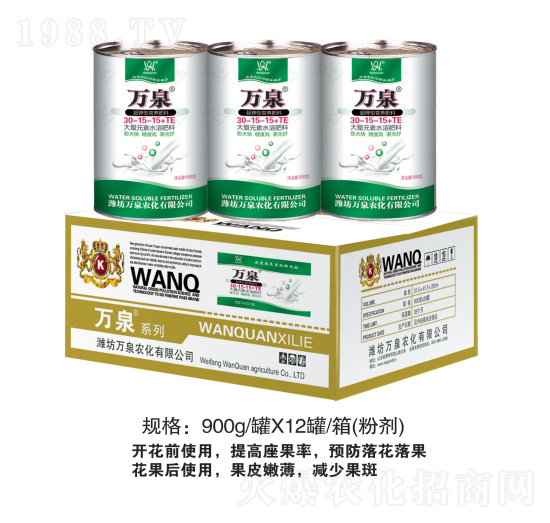 ����Ԫ��ˮ�ܷ�30-15-15+TE-�fȪ�r(n��ng)��