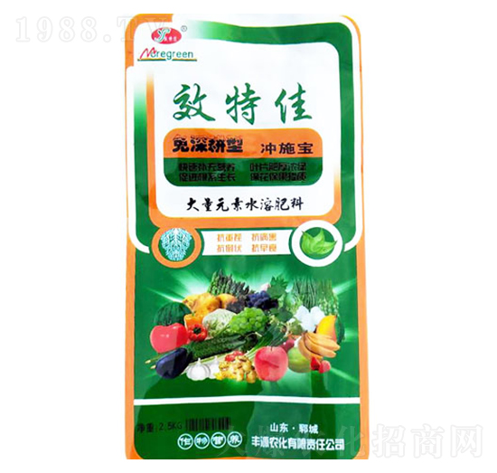 2.5kg大量元素水溶肥料-效特佳-煜源肥業(yè)