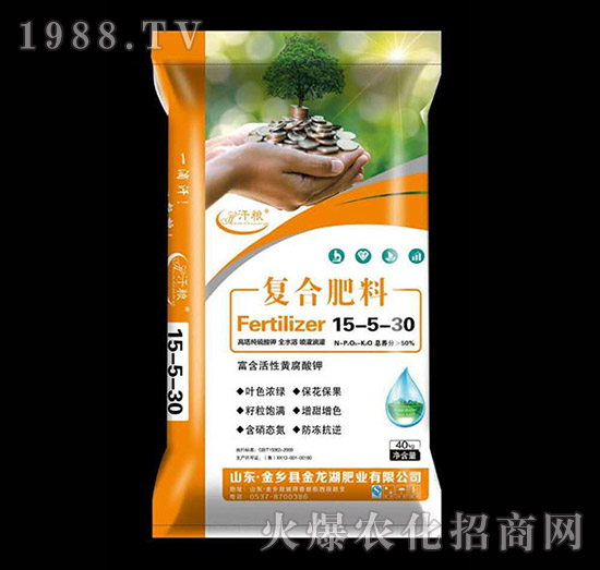 純硫酸鉀復(fù)合肥料15-5-30-汗糧