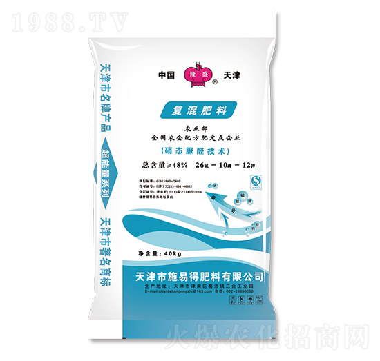 復混肥料26-10-12-隆盛-施易得