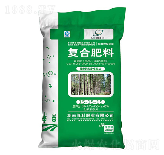 復(fù)合肥料15-15-15-桉樹(shù)肥-隆科肥業(yè)