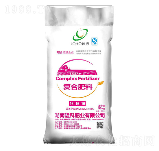 復合肥料16-16-16-隆科肥業(yè)