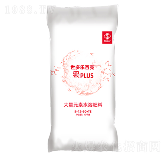 大量元素水溶肥料8-12-30+TE-百亮果-世多樂(lè)