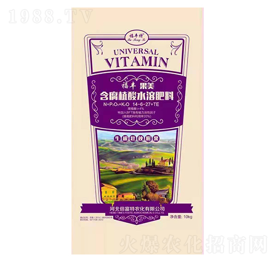 大量元素水溶肥料14-6-27+TE-倍富特農(nóng)化