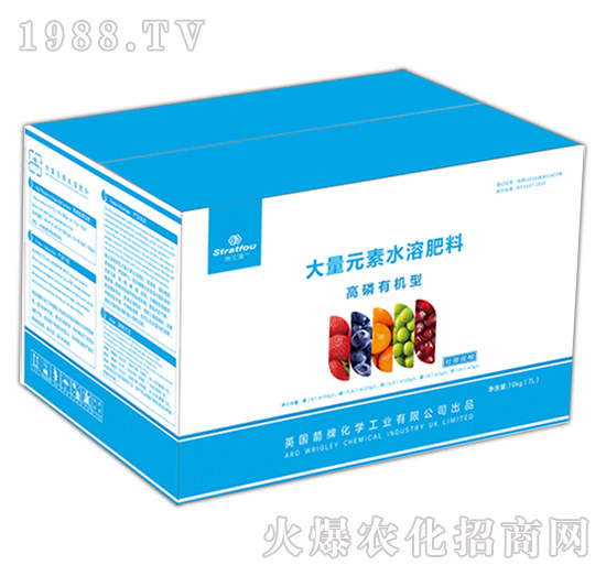 大量元素水溶肥（高磷有機型）-施它富-中禾動力