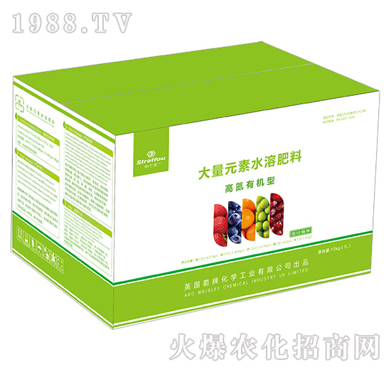 大量元素水溶肥（高氮有機型）-施它富-中禾動力