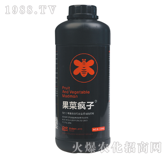 多功能細胞能量有機水溶肥料-果菜瘋子-中本立農