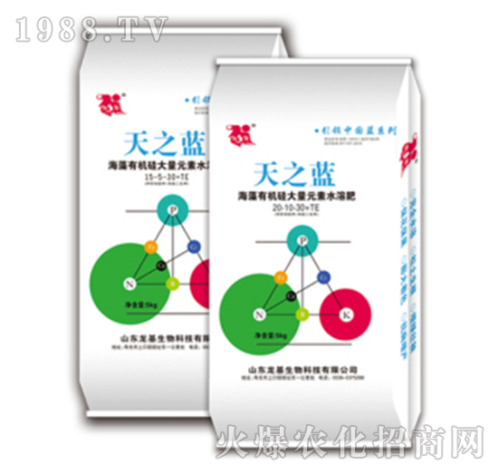 大量元素水溶肥-夢之藍-龍基生物