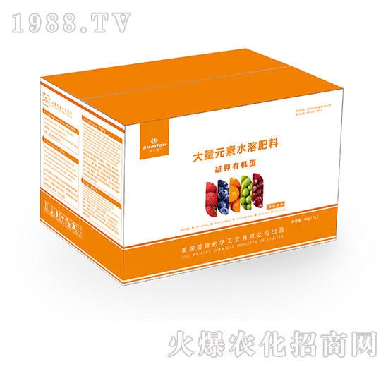 大量元素水溶肥料（超鉀有機型）-施它富-中禾動力