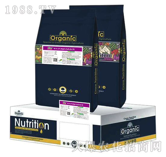 大量元素水溶肥18-5-27+MgO+CaO+Si+TE-中化美盛