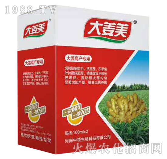 大姜高產專用-大姜美-中領生物