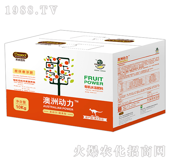 果動力·靚果型有機水溶肥料-格瑞藍(lán)達(dá)生物