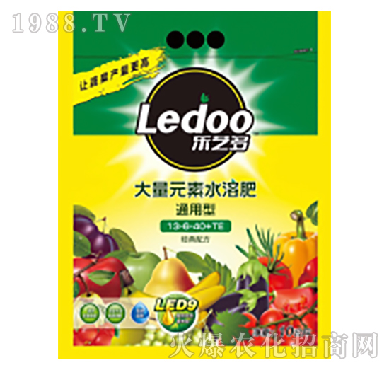 通用型大量元素水溶肥料13-6-40+TE-樂藝多