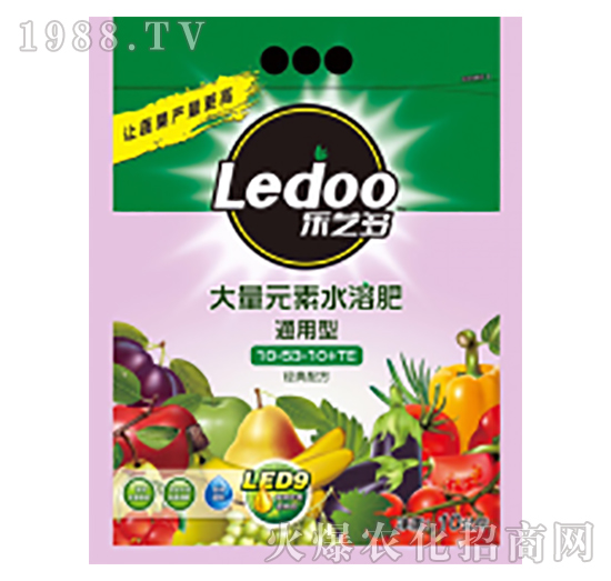 通用型大量元素水溶肥料10-53-10+TE-樂藝多