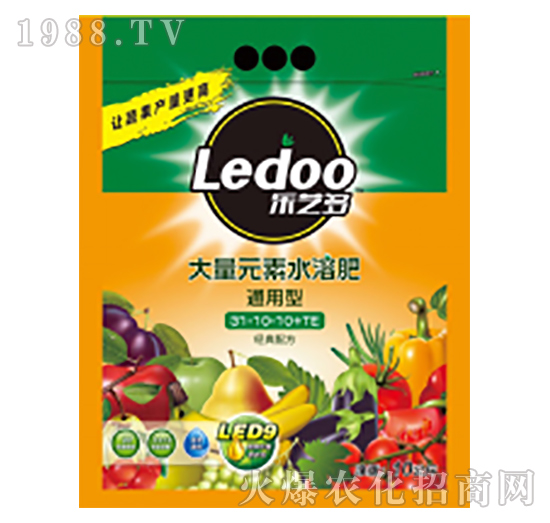 通用型大量元素水溶肥料31-10-10+TE-樂藝多