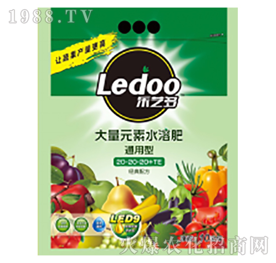 通用型大量元素水溶肥料20-20-20+TE-樂(lè)藝多