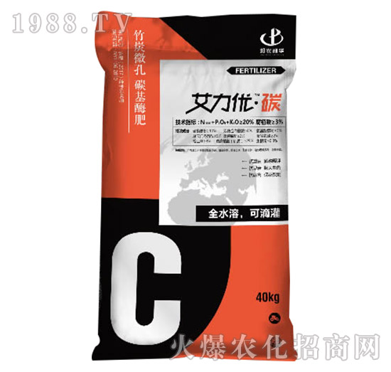 竹炭微孔碳基酶肥-艾力優(yōu)·碳-邦農(nóng)利華