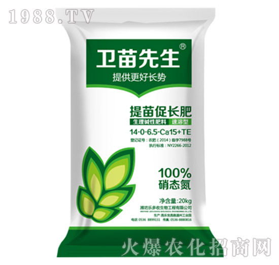 提苗促長(zhǎng)肥-衛(wèi)苗先生-樂多收