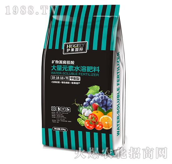 平衡型大量元素水溶肥料18-18-18+TE-護(hù)果國(guó)際