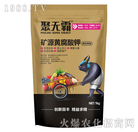 微生物型礦源黃腐酸鉀-聚無(wú)霸-田豐生化