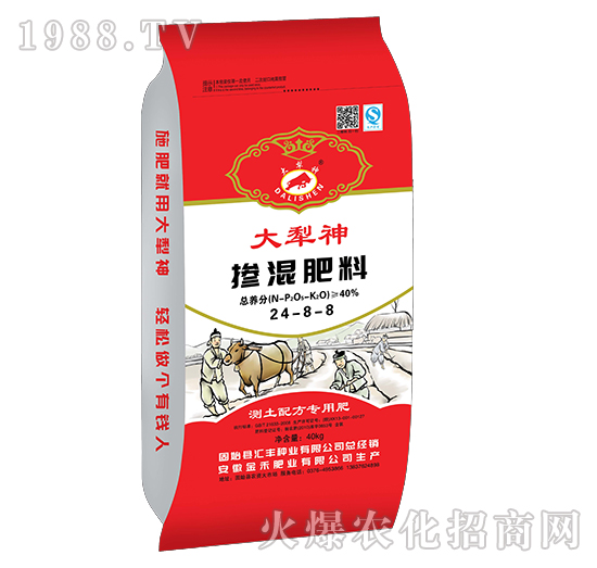 40%摻混肥料24-8-8-大犁神-金禾
