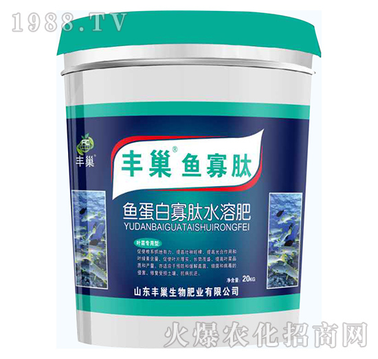 葉菜專用型魚蛋白寡肽水溶肥-豐巢魚寡肽-豐巢