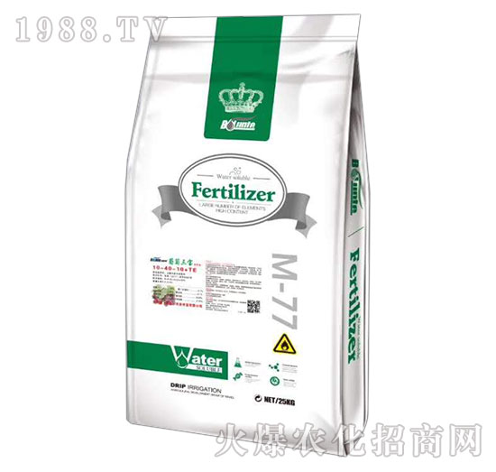 大量元素水溶肥10-40-10+TE-伯倫特