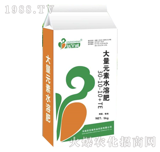 大量元素水溶肥30-10-10+TE-欣至誠(chéng)