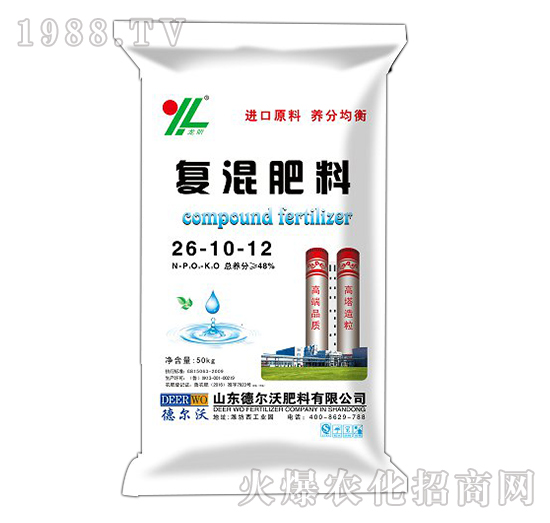 復混肥料26-10-12-龍昕-德爾沃