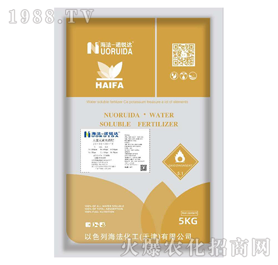 大量元素水溶肥20-10-30+TE-諾銳達-海法化工