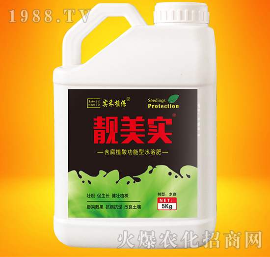 含腐植酸功能型水溶肥-靚美實-實禾